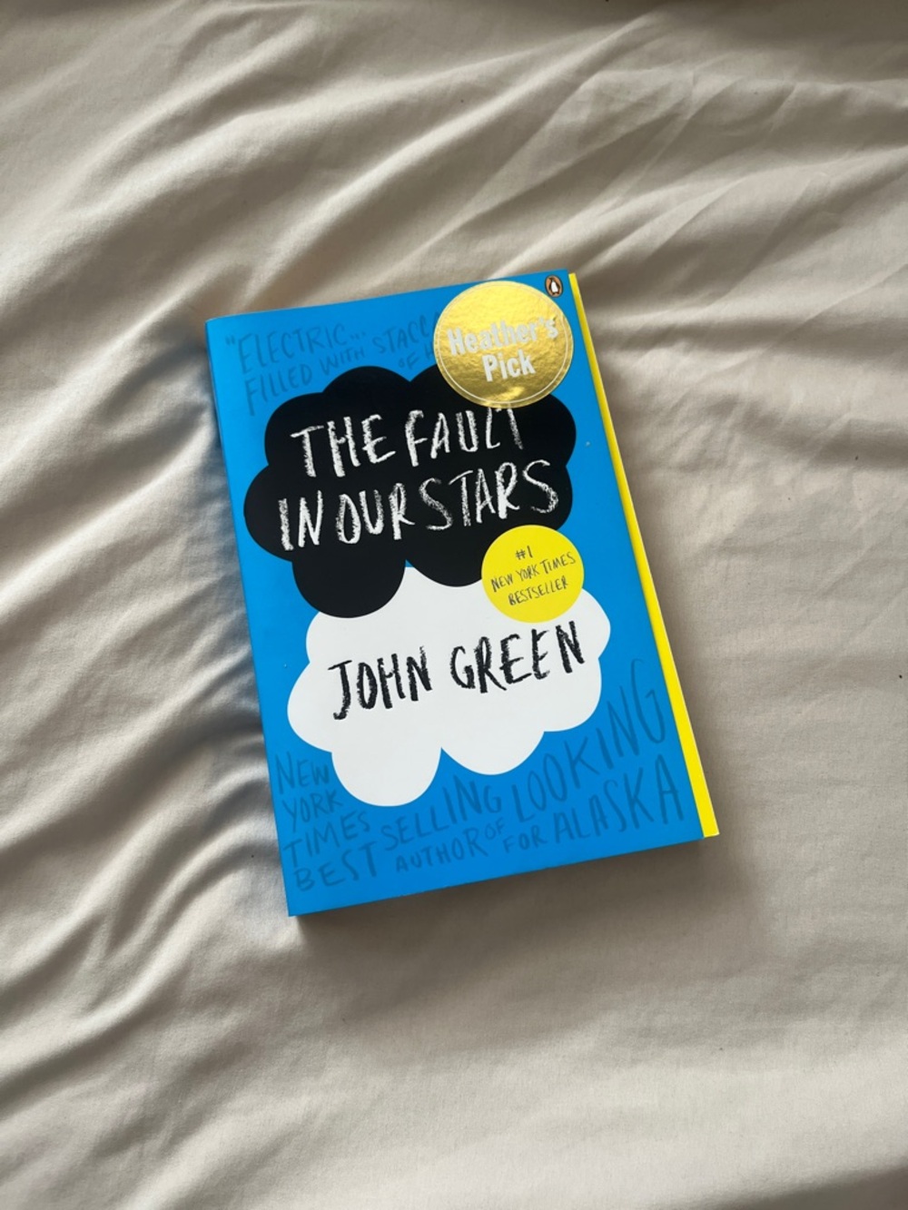 John Green The Fault in Our Stars - Blue Paperback Book